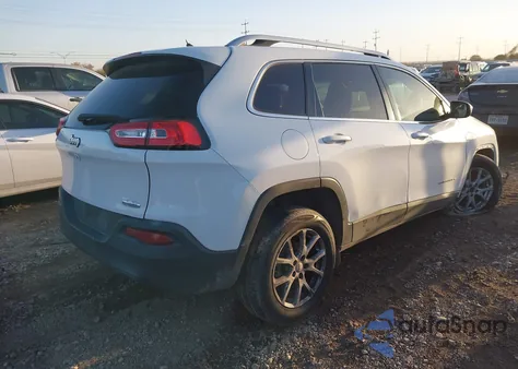 2015 Jeep Cherokee Latitude z USA, uszkodzony, nr VIN 1C4PJLCB5FW793361